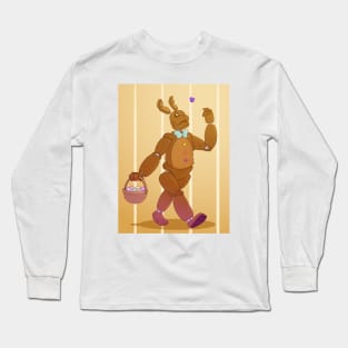 Chocolate Easter Bonnie Long Sleeve T-Shirt